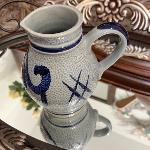 Small Vintage Pottery Jug Original Gerzit,Germany - Picture 6 of 7